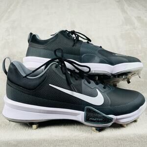 Nike Cleats Men's 15 Black Force Zoom‎ Trout 9 Pro Baseball Lace Up Metal NWT